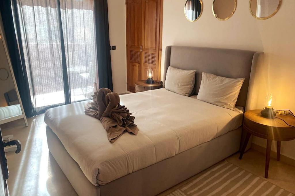 Sunny Terrace & Comfy Beds In Marrakech Apartment Marrakesh Exterior foto